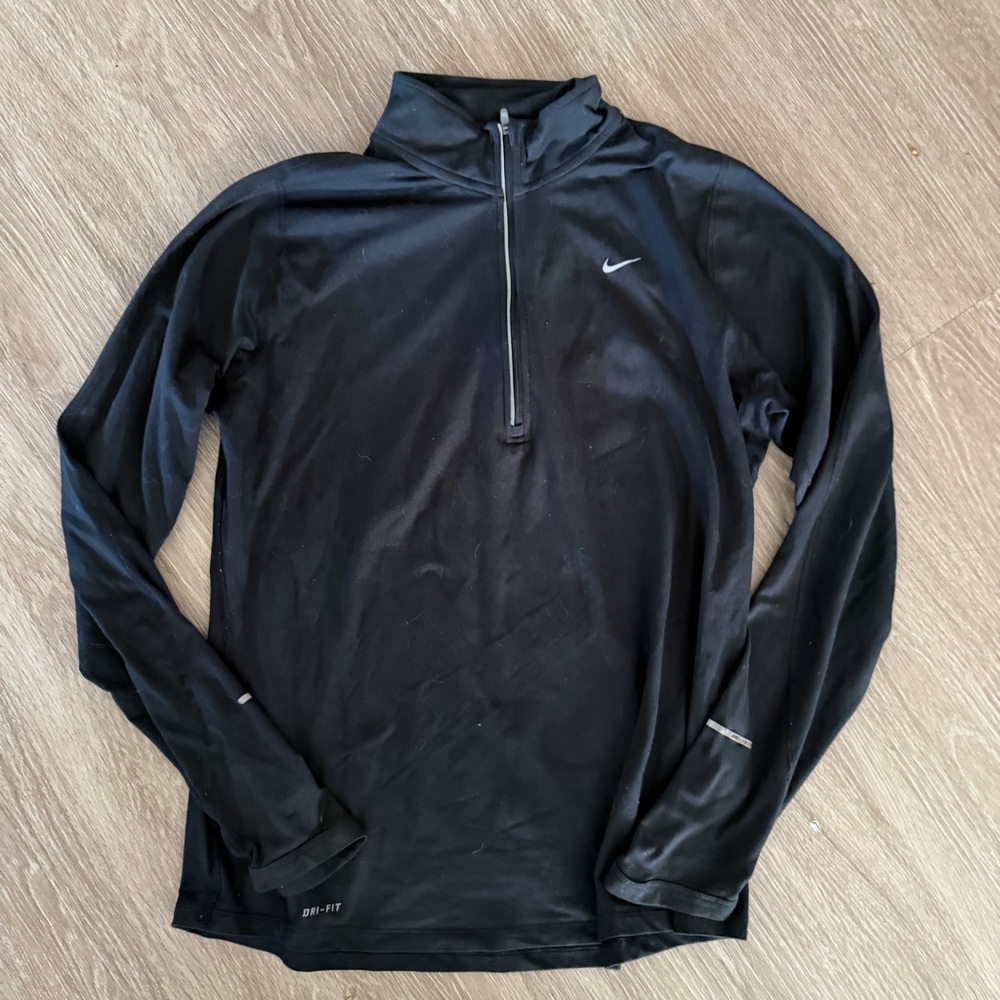 Nike running Dri-Fit 1/2 zip pullover L